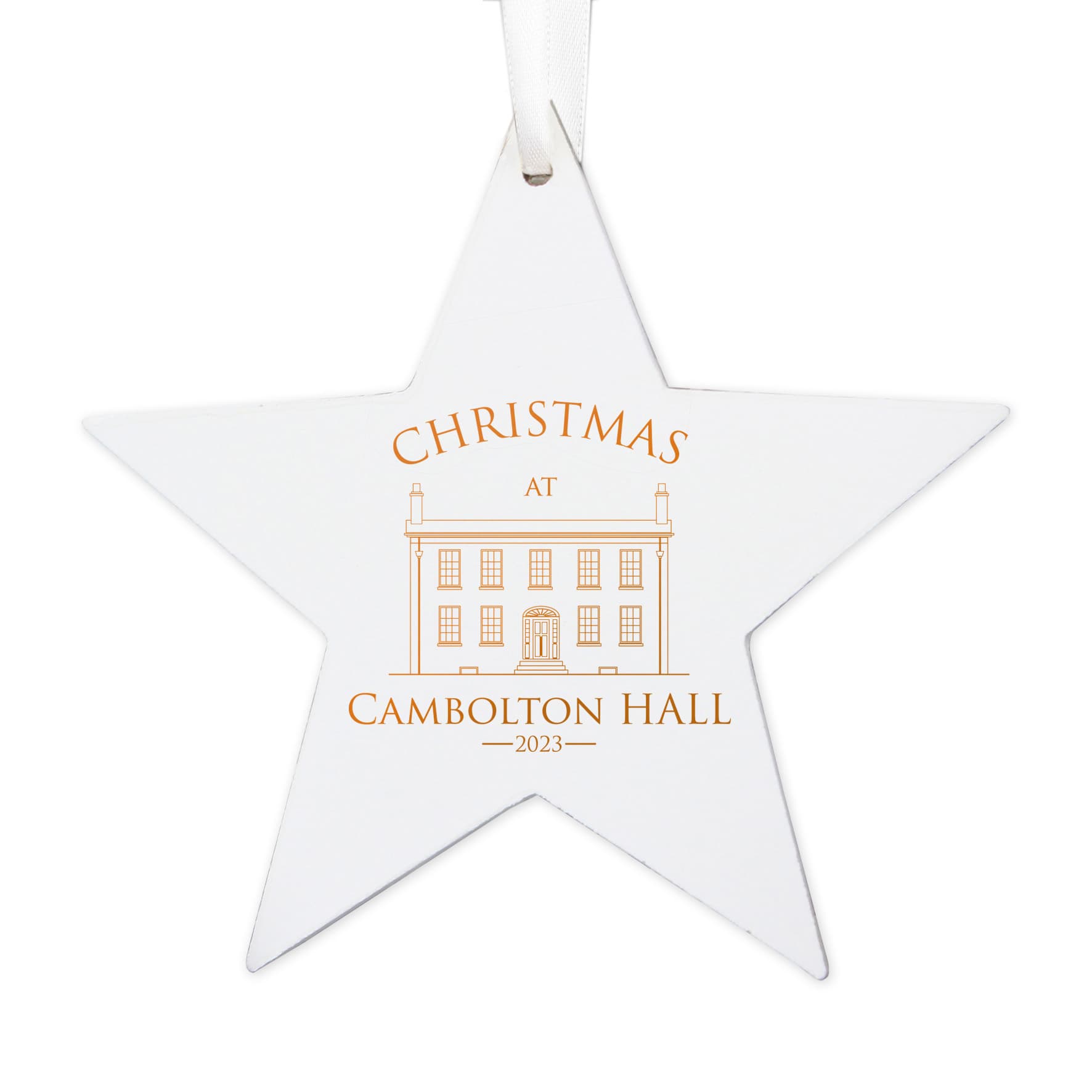 Bespoke Design Wooden Star Decoration